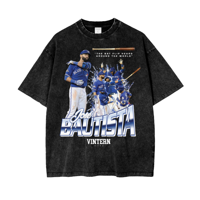 José,jose,bautista,blue jays,toronto,canada,baseball,jay,white,grey,black,red,maple leaf,bird,mlb,major league,homerun,tshirts,shirts,streetwear,apparel,design,graphic t,sick shirt,vintage,wash,snow,vintern,modern,wear,drip,MOQ1,Delivery days 5